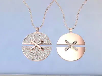 chumet pendant 3D model