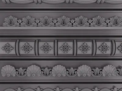 Trim Ornament 129 3D model