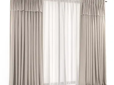 Curtains 54 3D model