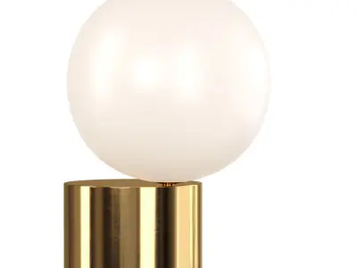 Tip of the Tongue Table Lamp by Michael Anastassiades  Low-poly 3D model