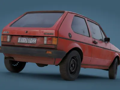 Volkswagen Golf I  3D model