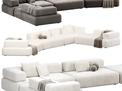 CHOLET Sectional Sofa 3 3D model