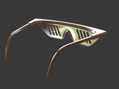 sunglasses luxury fashion sims secondlife game goggles  3D model