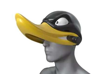Death Proof Duck - Helmet 3D print model