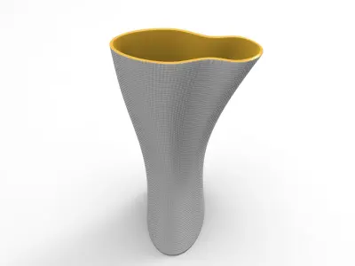 Ouy Vase Low-poly 3D model