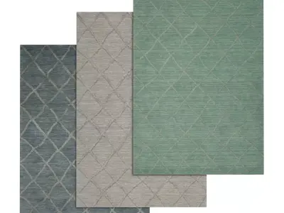 Rug Set 1113 3D model