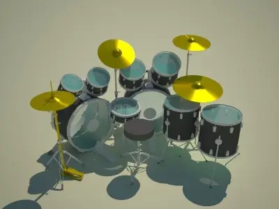 Drum Kit Free 3D model