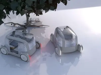 Honda ev redesign 3D model