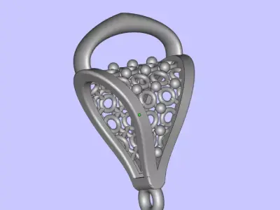 Luxury Statement Necklace for Timeless Style 3D print model