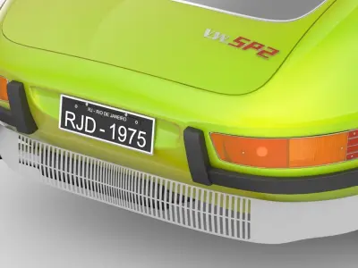 Volkswagen SP2 1975 3DS MAX 2016 VRAY READY 3D model