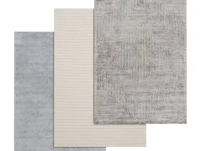 Rug Set 594 3D model