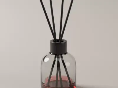 diffuser vial 3D model Free 3D model