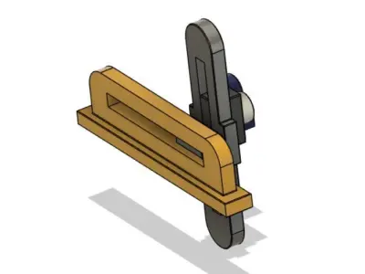 Slider Mechanism 3D model