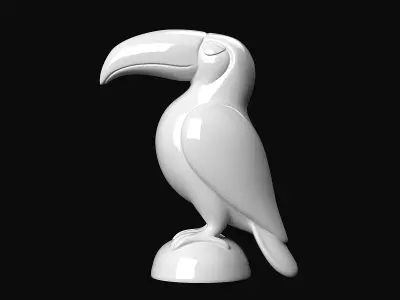 Toucan 3D print model
