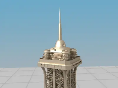 Eiffel Tower 3D model
