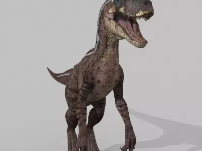 Raptor Forever - 8K 3D model