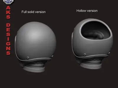 Bulldog biker version 2 flowerpot cum pencil box  3D print model