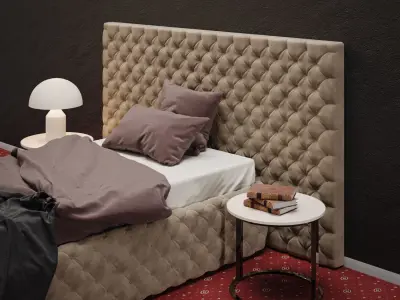 Tuyo headhigh capitonne 3D model