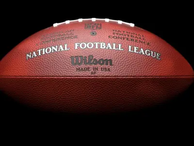 NFL football The Duke  100 3D model