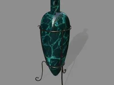 vase 5 greek Low-poly 3D model