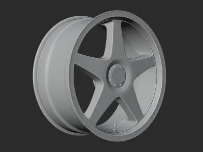 AbFlug Gran Revolfe Face 1 Wheel by Hinodex 3D model