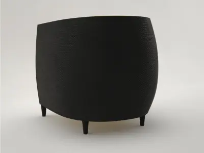 Pro - Armchair Africa Alexandra Design Studio 3D model