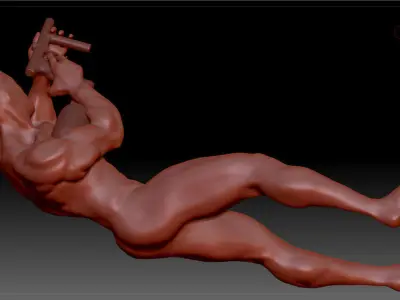 paintball cal 068 braz autodesk inventor fusion 2013 Zbrush Free 3D model