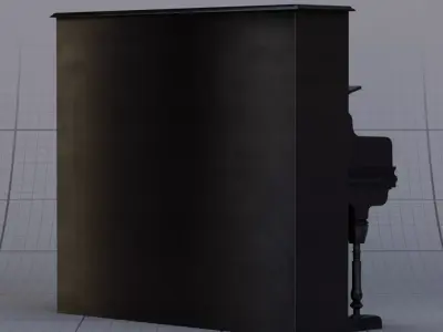 piano 3D model