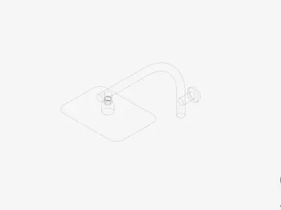 Shower - Head - Luxury - Rapid Low-poly 3D model