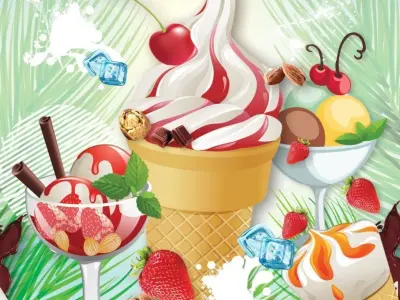 Cargo Bike for  Ice Cream  3D model