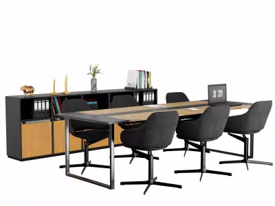 office meeting room 3D model