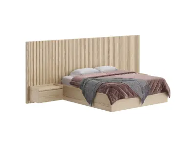 Storage bed 3D model