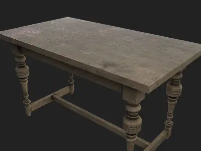 Collection tables table 3D model