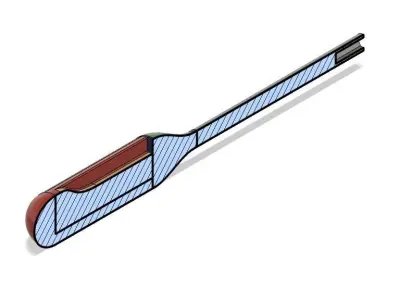 3D TORNAVIDA screwdriver Low-poly 3D model