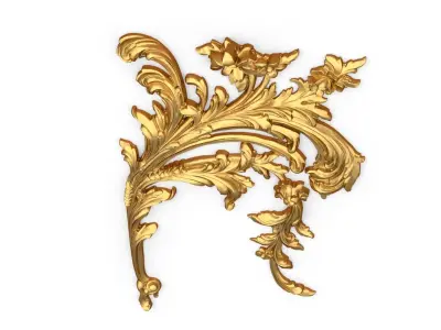 Classic decor ornament 292 3D model purchase