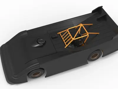 Super Dirt Late model Version 2 Scale 1 to 25 3D print model