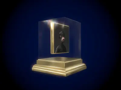 Hape Beast 1 Gold Club  Low-poly 3D model