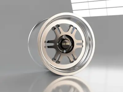 RPF1 Wheels 3D print model