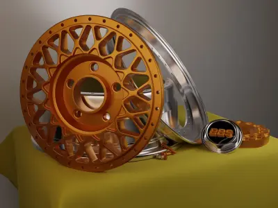 BBS RS Wheel 3D model