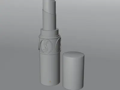 Lipstick Yves Saint Laurent - Rouge In Danger 3D model