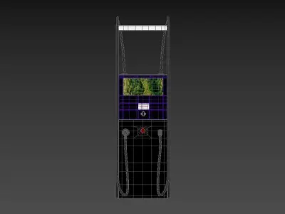 Ingeteam Ingerev Rapid ST200 EV Charging Station 3D model