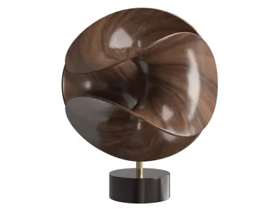 Abstract sculpture by Robert Longhurst 3D model