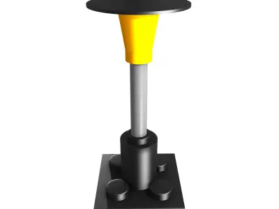 Lego desk lamp 3D print model
