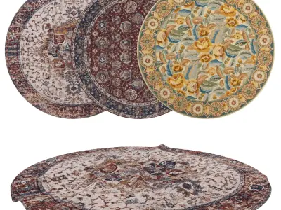 Rugs No 833 Low-poly 3D model