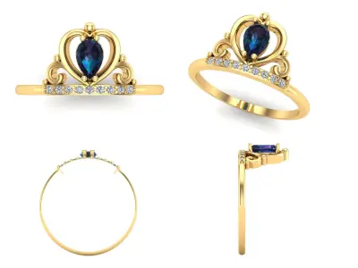 Ring 61 3D print model