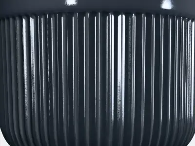 GRADVIS Plant pot 4 Low-poly 3D model