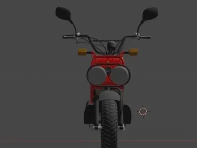 Honda Zoomer 3D model