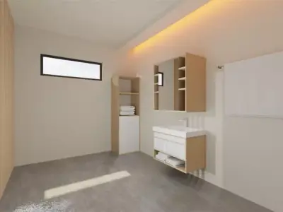 Bathroom Scene  Free 3D model