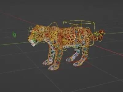 ounce for game 3D model