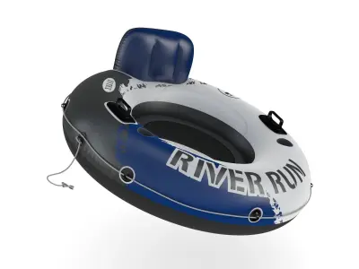 Intex Red River Run 1 Fire Edition Sport Lounge 3D model